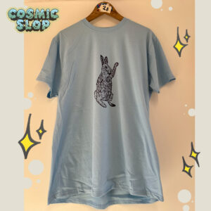 Feelin Blue Bunny Tee {Large Print}