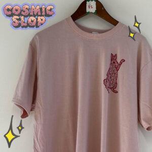 Pink Bunny Tee {Small Print}